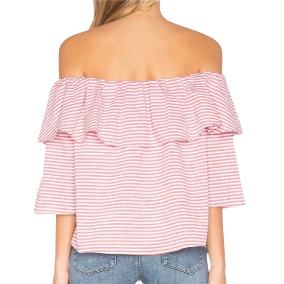 NWT- Lovers & Friends Off The Shoulder Top # - Picture 3 of 6
